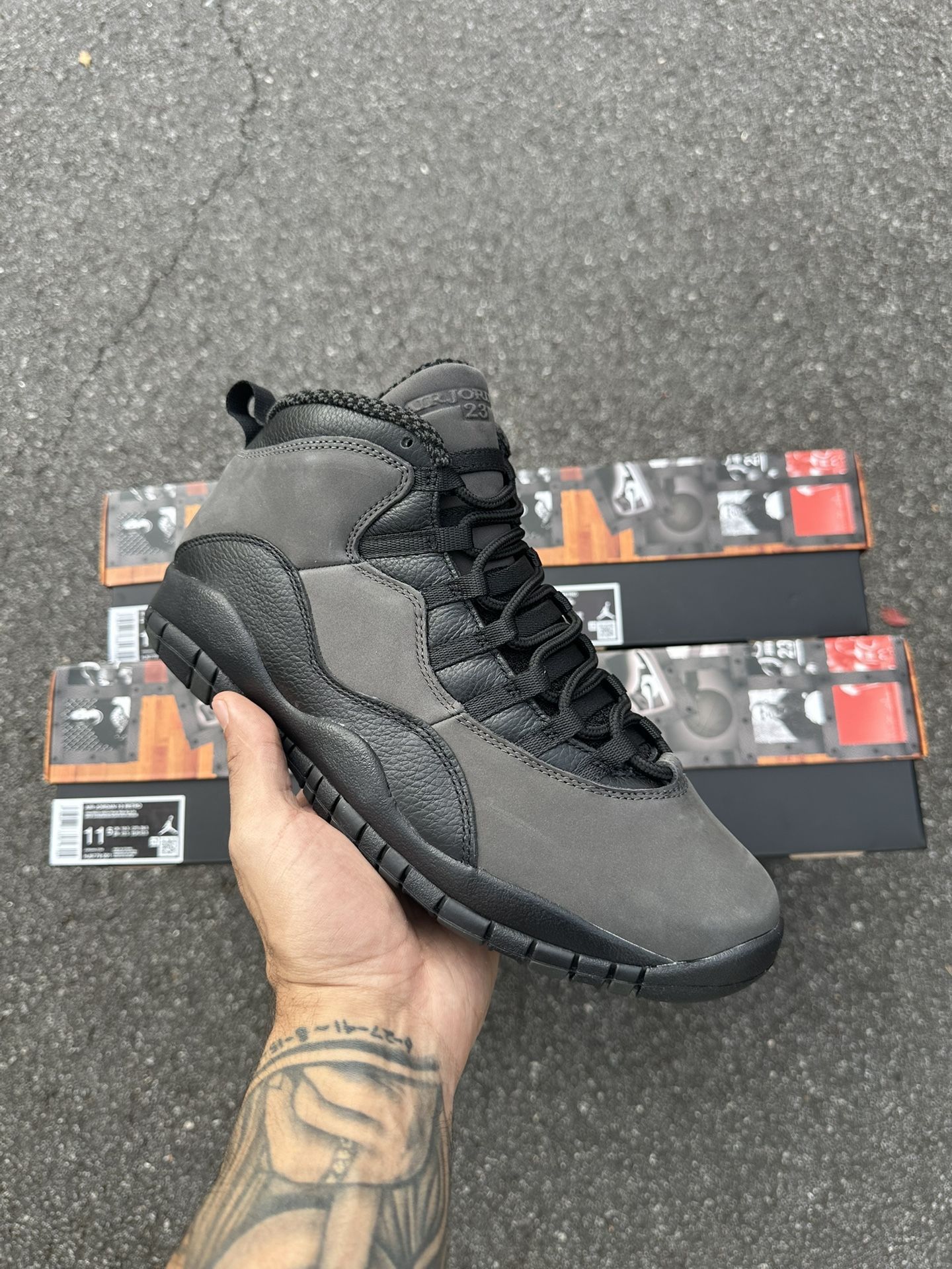 Jordan 10 Shadow Sizes 11.5M, 12M