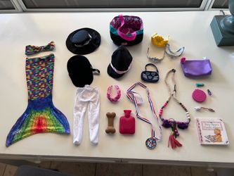 Lot Of 18” Doll Accessories & Clothing Pieces