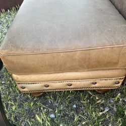 Leather Foot Stool $10 