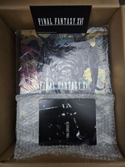 Final Fantasy XVI 16 - Collector's Edition,  Steelbook  & Wallbanners (No Game)