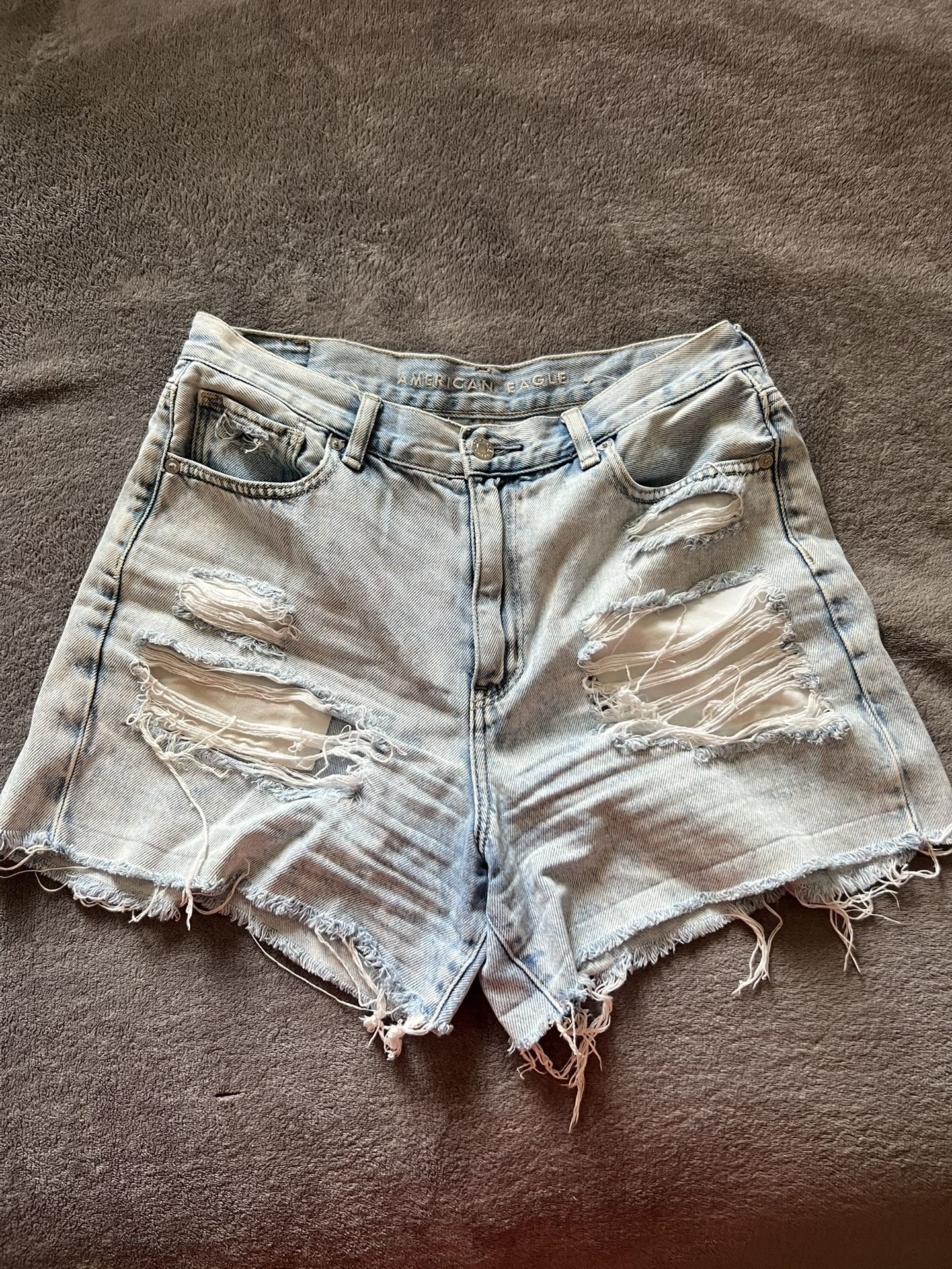 American Eagle Denim Shorts Size 8