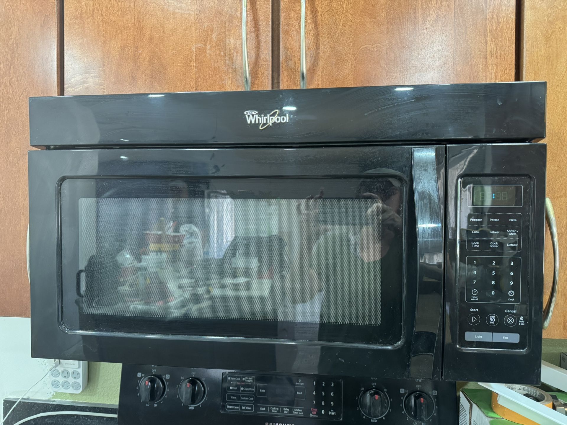 Black Built In Microwave