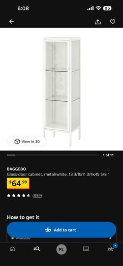 Ikea display cabinet