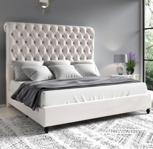 Bed Frame Queen King  ✔️ Camas Nuevas 