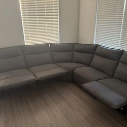 Charcoal Gray Sectional Sofa