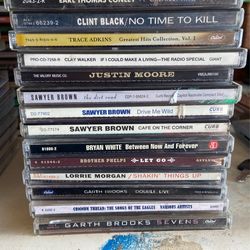 42 Vintage Country CD’s