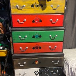 Super Heroes Customized Dresser 