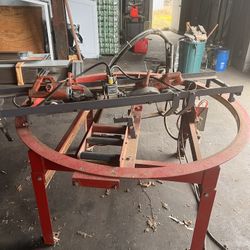 Truss Saws, Drill Presses, Big Chop Saws All Work