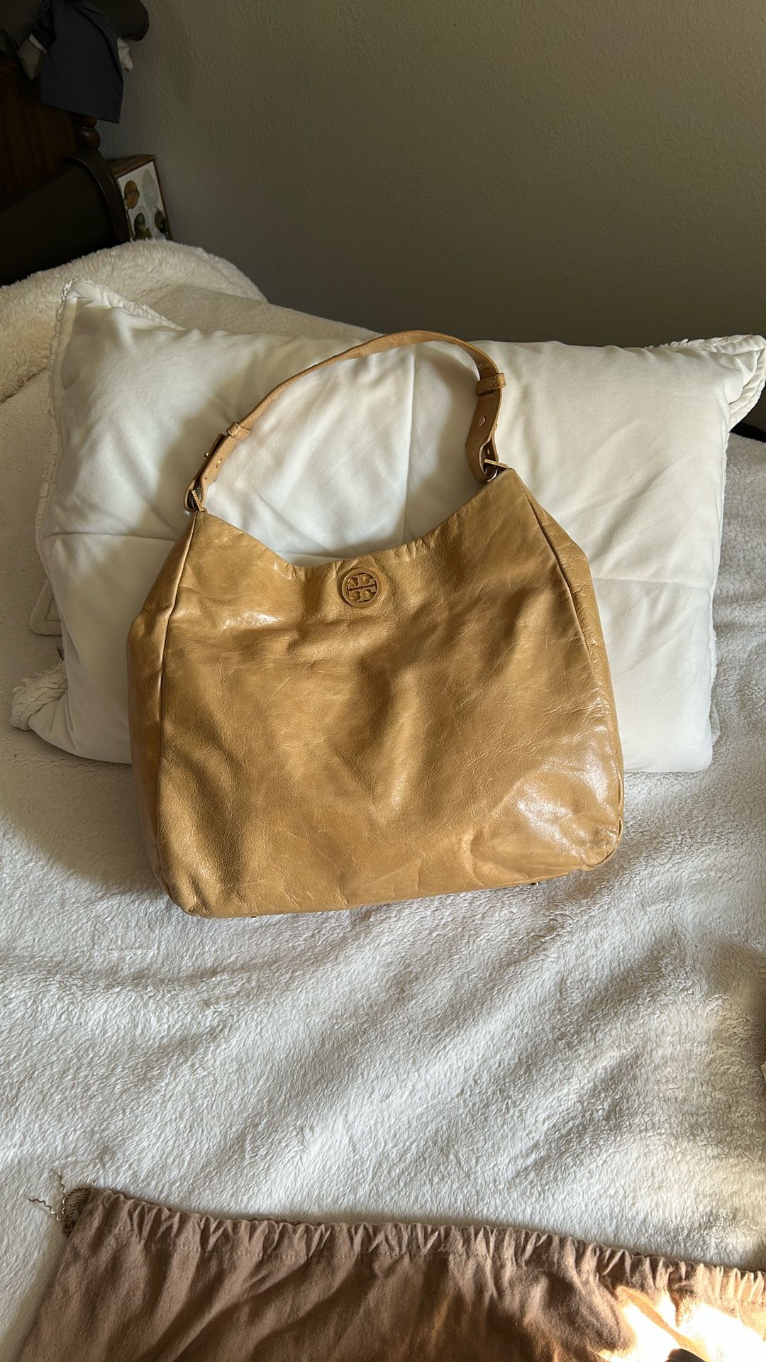 Tory Burch Blonde Hobo Bag