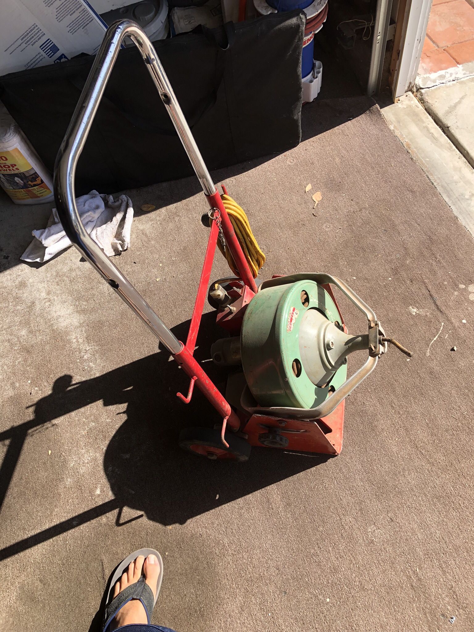 Spartan 100 Drain Machine