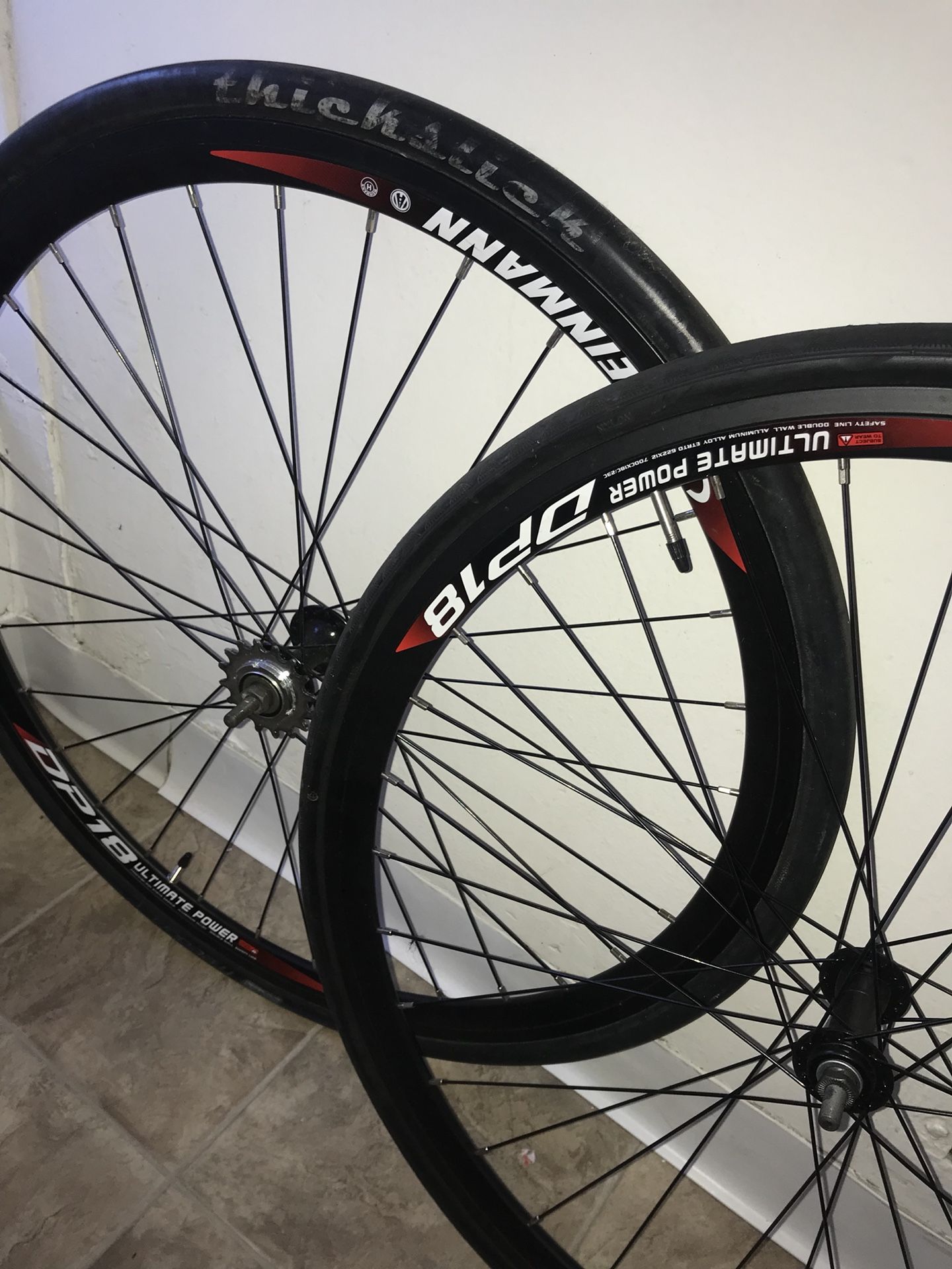 Weinmann DP18 Wheelset with thickslick