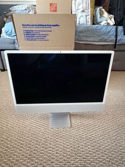 2021 iMac 24 inch refurbished 8GB Ram 500GB Storage M1 Chip (no mouse /no keyboard)