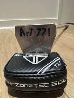 Tour Zone Tec Golf Art 77i Putter with Headcover