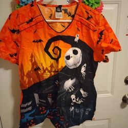 Nightmare Before Christmas Nurse Scrub