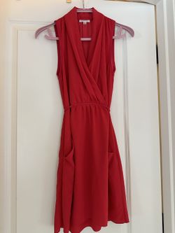 Aritzia Wilfred Sabine red mini dress XS