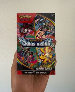 Pokemon ( Chaos Rising ) booster bundle