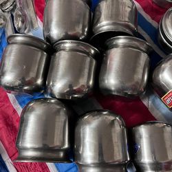 Kitchen steel items glasses spoons  cup s