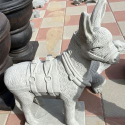 New Donkey Made Out Of Cement Perfect Gift 