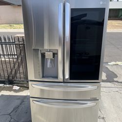 Refrigerator LG Stainless Steel Counter Depth 