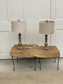 Pair of lamps