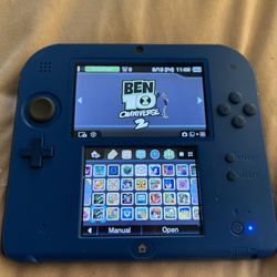 Modded 2DS BLUE