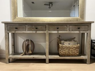 72” Entryway Console