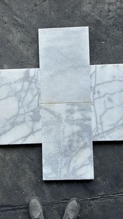 Carrara marble 12”x24” Paver