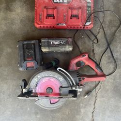 Skilsaw 7 1/4” Worm drive Cordless Saw