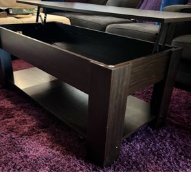 Lift up coffee table