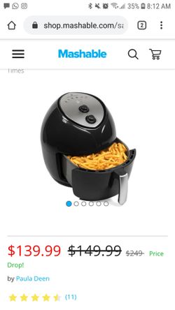 Paula dean air fryer
