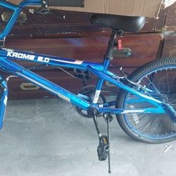 Kids Krome 2.0 blue  bicycle
