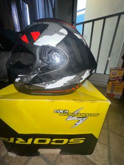 Exo scorpion helmet