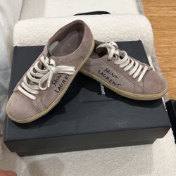 Saint Laurent Womens Size 7 Sneaker 