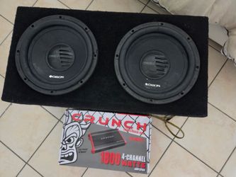 Cajón y amplificador