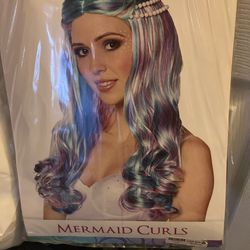 Mermaid Wig- Like New
