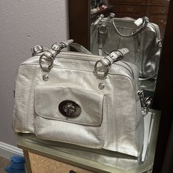 Coach Bag (Silver Color)