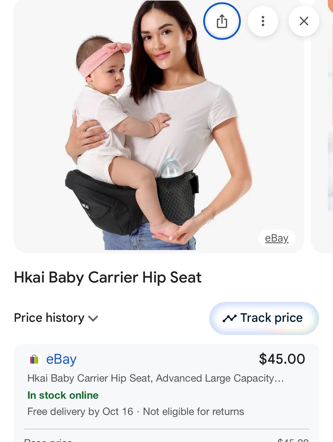 Baby Hip Carrier