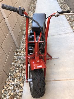 Coleman trail hotsell gas100cc mini bike