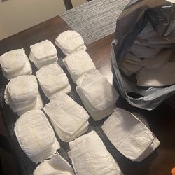 90 Newborn Baby 2 Baby Diapers 
