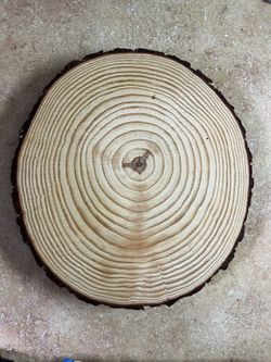 Wood Slice Cake Stand
