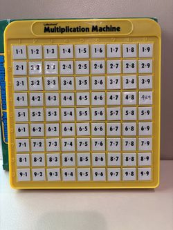 Multiplication board