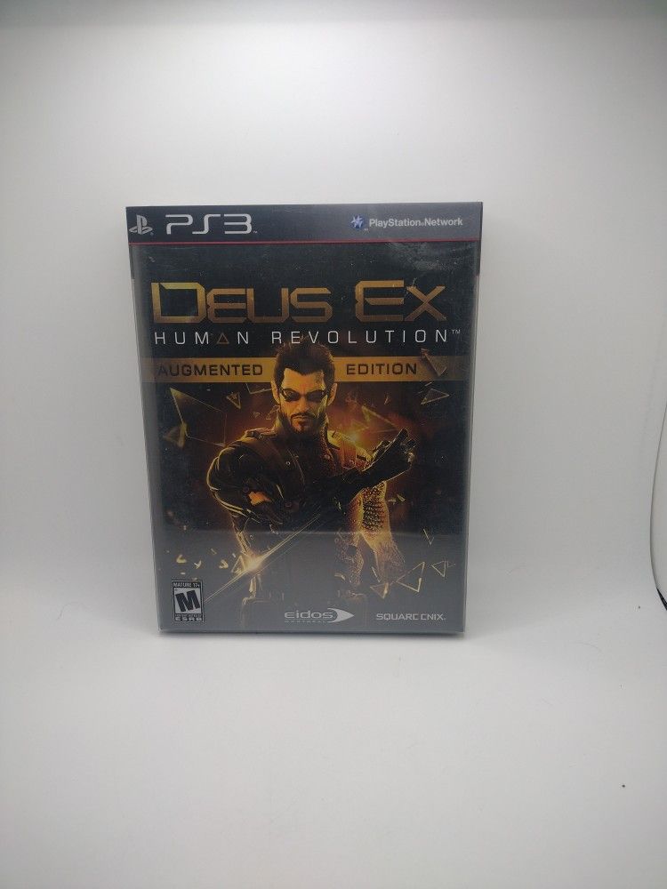 PS3 Dues Ex Human Revolution Augmented Edition SEALED