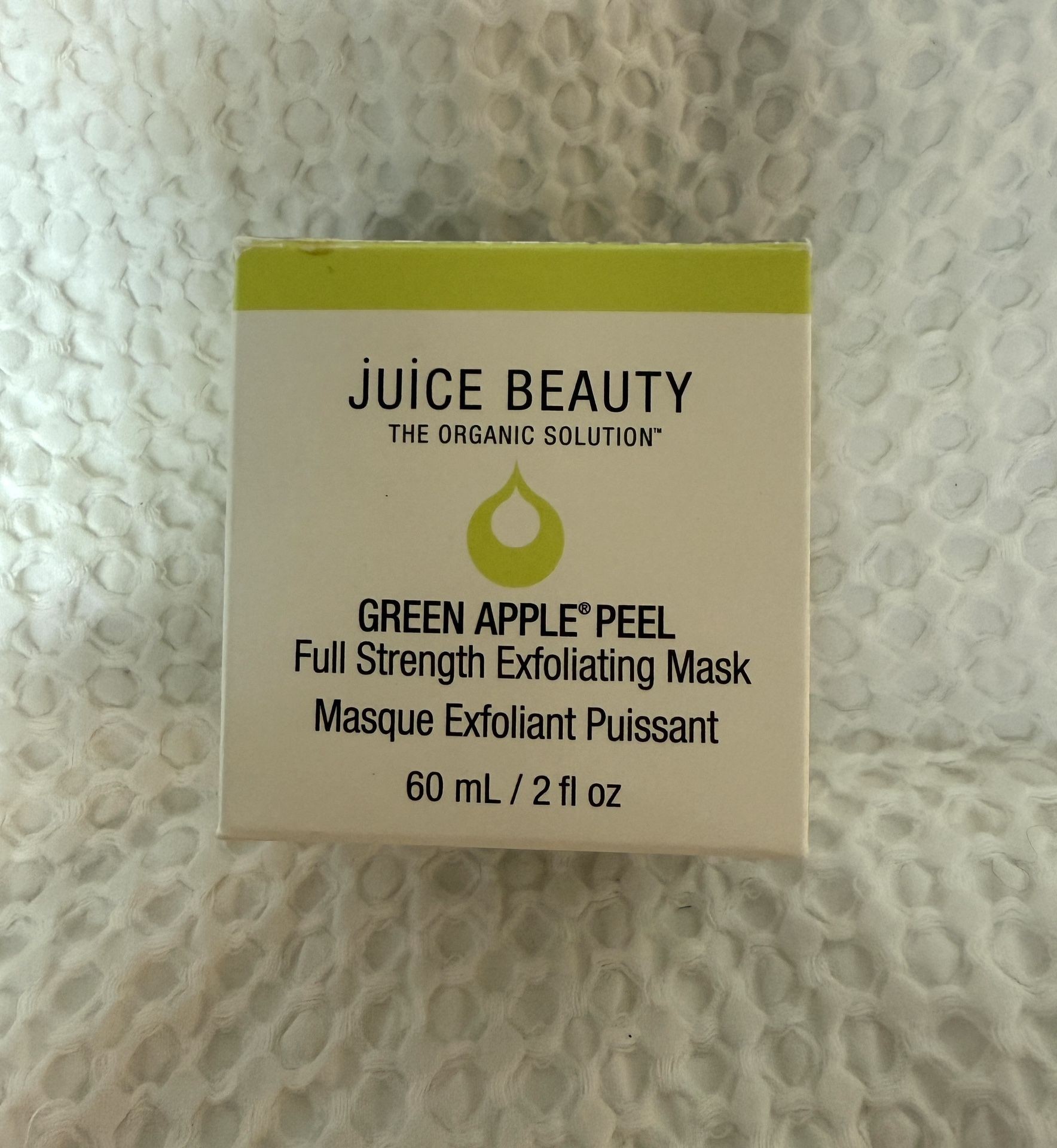 JUICE BEAUTY Organic Green Apple Full Strength Exfoliating Peel /  Mask