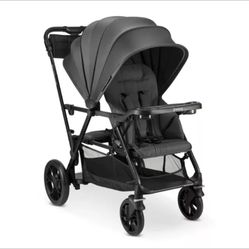 Joovy Caboose RS Premium Sit And Stand Double Stroller 8247 Black