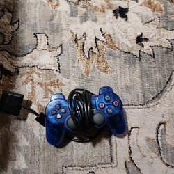 Blue Ps2 Controller Tested