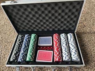 Poker Chip Set in Aluminum Case