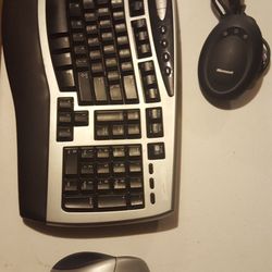 Wireless Ergonomic Keyboard and mouse