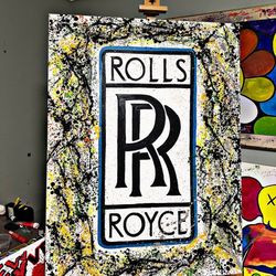 Rolls Royce Custom Painting 36x48