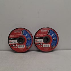 4-1/2 in. x 0.040 in. x 7/8 in. Thin Kerf Metal Cut-Off Disc (15-Pack)