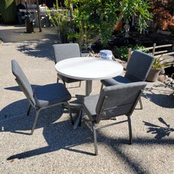 Heavy Duty Office Table & Chair Set - Like New 